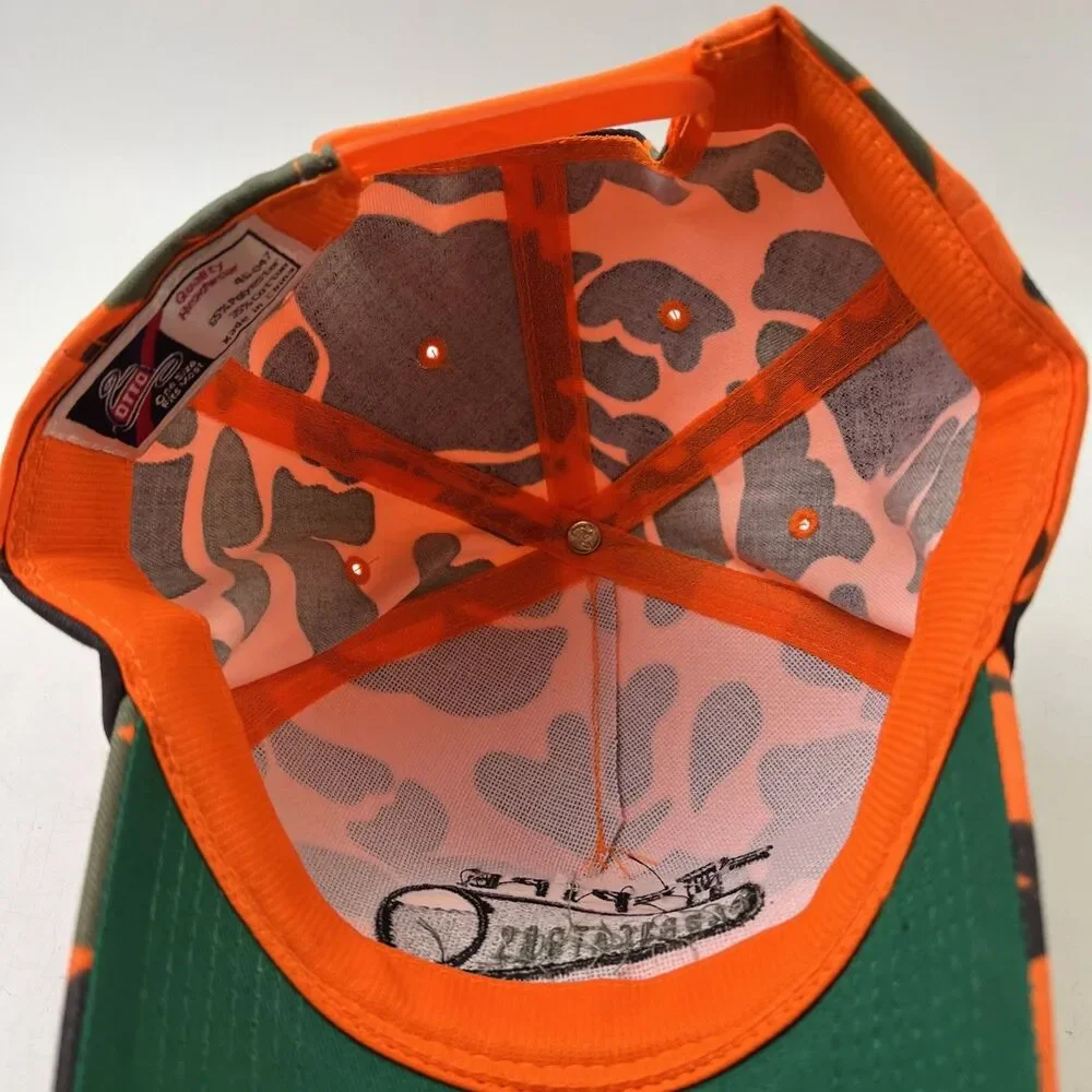 Pipe Fabricators Otto Orange Hunting Snapback